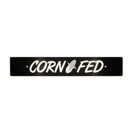 Billetworkz "Corn Fed" License Plate Delete - Graveyard Performance