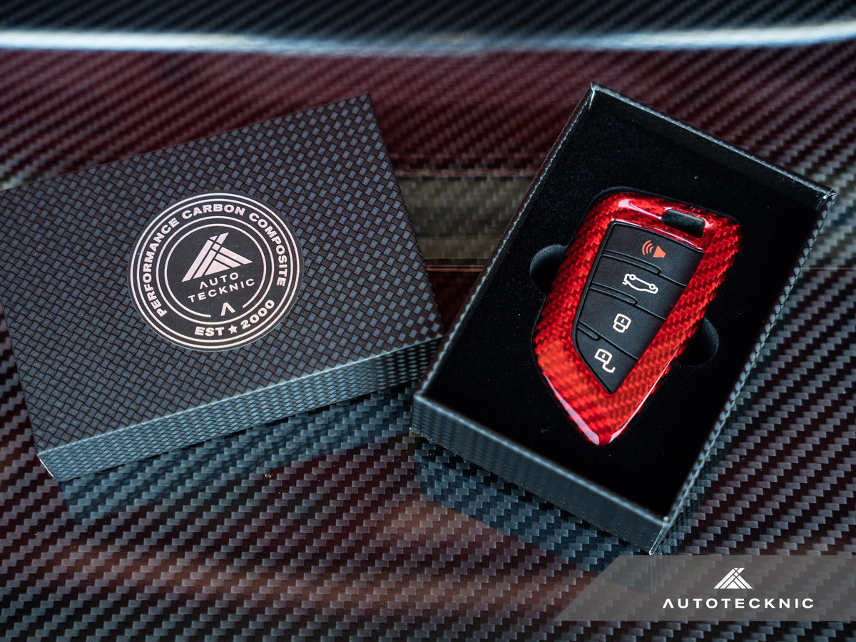 AutoTecknic Dry Carbon Remote Key Case - A90/ A91 Supra 2020-Up