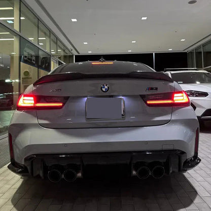Carbon Fiber BMW G20 & G80 M3 CS Style Rear Trunk Spoiler - Graveyard Performance