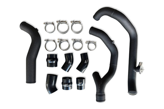 CVF Hot + Cold Aluminum Intercooler Pipe Kit V2 (2020-2021 3.0L Ford Explorer ST w/ OEM BPV)