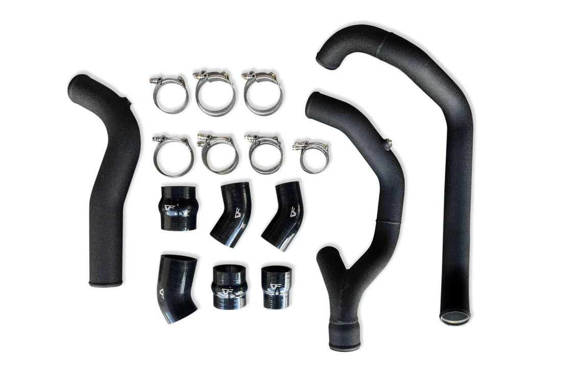CVF Hot + Cold Aluminum Intercooler Pipe Kit (2021-2026 3.0L Ford Explorer ST w/o OEM BPV)