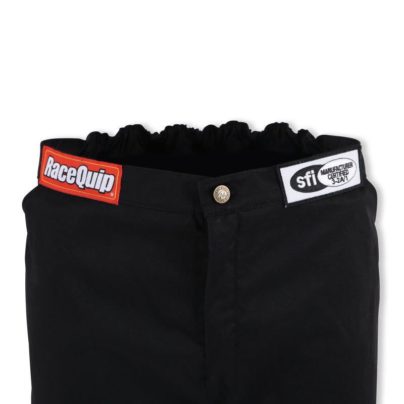 RaceQuip Black SFI-1 1-L Pants 4XL - Graveyard Performance