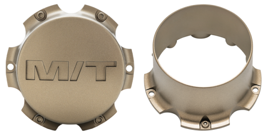 Mickey Thompson 5.28in OD - 5X5.5 5X150 BP Pro Cap Bronze - Bolt On Open - 276054