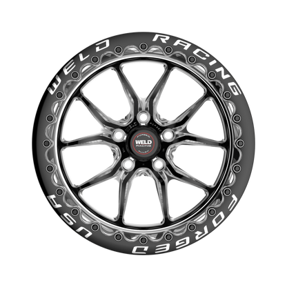 Weld RT-S S85 17x11 / 5x115 BP / 5.8 BS Black Wheel (Med Pad) - Single Beadlock 3.18 ID - Graveyard Performance