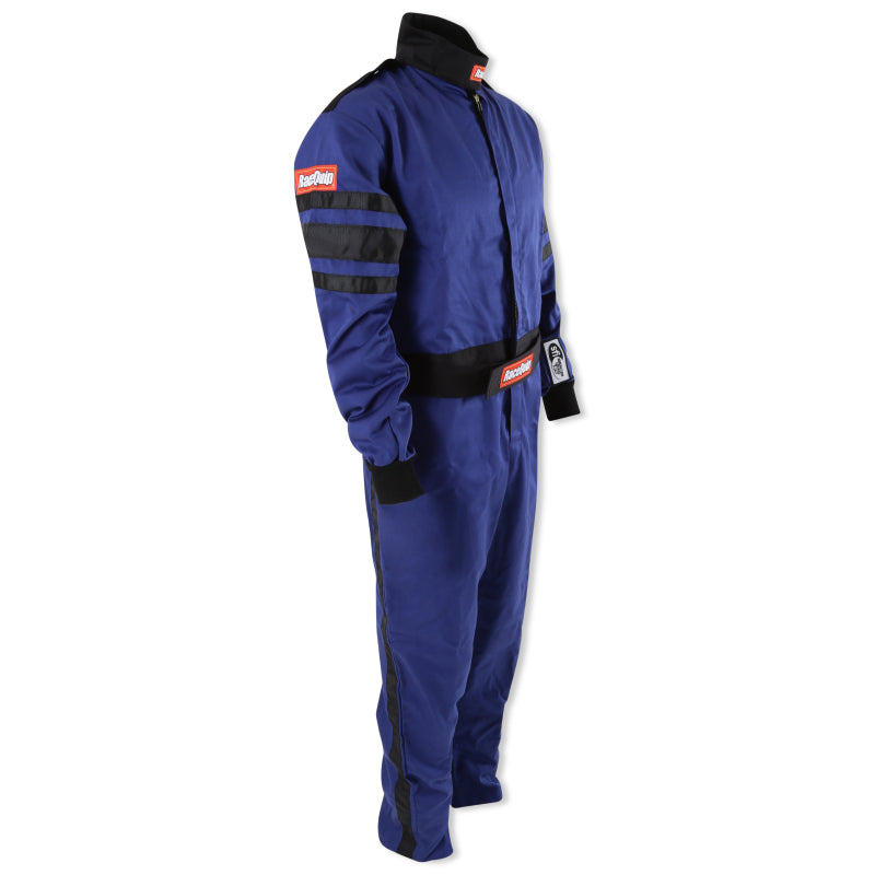 RaceQuip Blue SFI-5 Suit - Medium Tall - Graveyard Performance