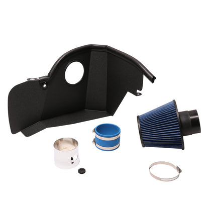 BBK 2015-16 Mustang Ecoboost Cold Air Induction System (Chrome) - Graveyard Performance