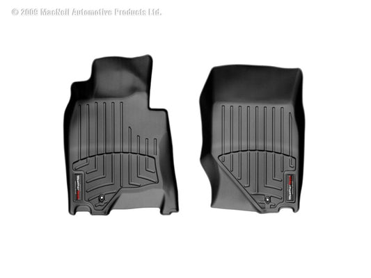 WeatherTech 07-13 Infiniti G35 Front FloorLiner - Black - Graveyard Performance