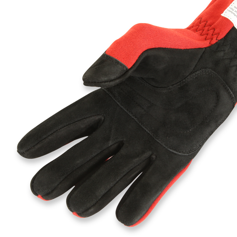 RaceQuip Red 2-Layer SFI-5 Glove - XL - Graveyard Performance