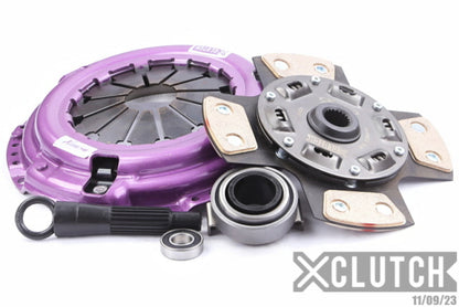 XClutch 92-95 Honda Civic LX 1.5L Stage 2 Sprung Ceramic Clutch Kit - Graveyard Performance