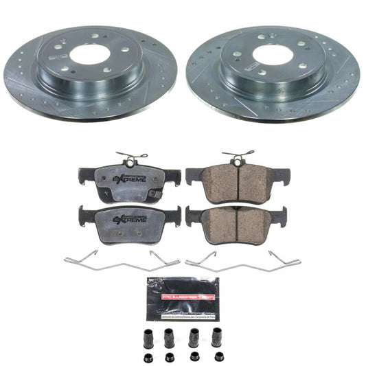 Power Stop 23-25 Acura Integra Rear Z26 Street Brake Kit - Graveyard Performance
