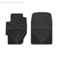WeatherTech 03 Honda Civic Hybrid Front Rubber Mats - Black