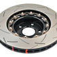 DBA 02-10 WRX / 13+ FR-S / 13+ BRZ Premium  Front Slotted 5000 Series 2 Piece Rotor w/ Black Hat