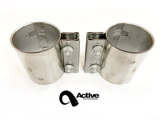 Active Autowerke Exhaust Clamp Set F8X - Graveyard Performance