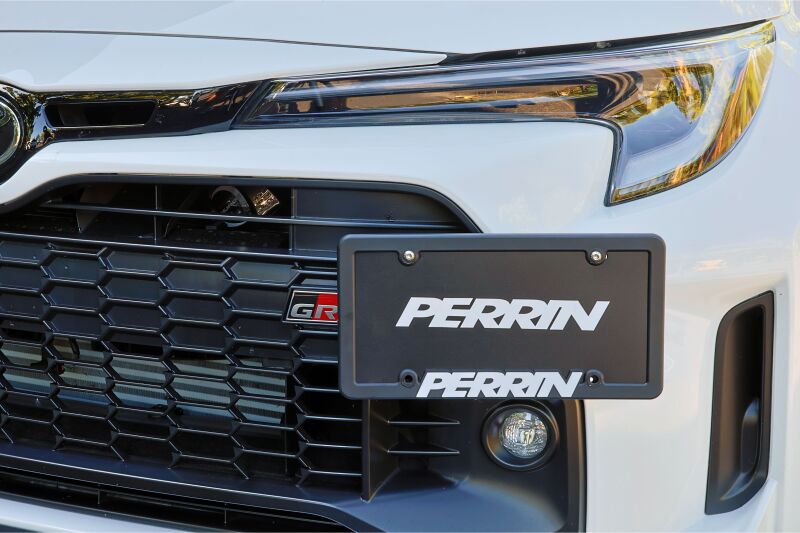 PERRIN 2025+ Toyota GR Corolla License Plate Relocation Kit - Graveyard Performance