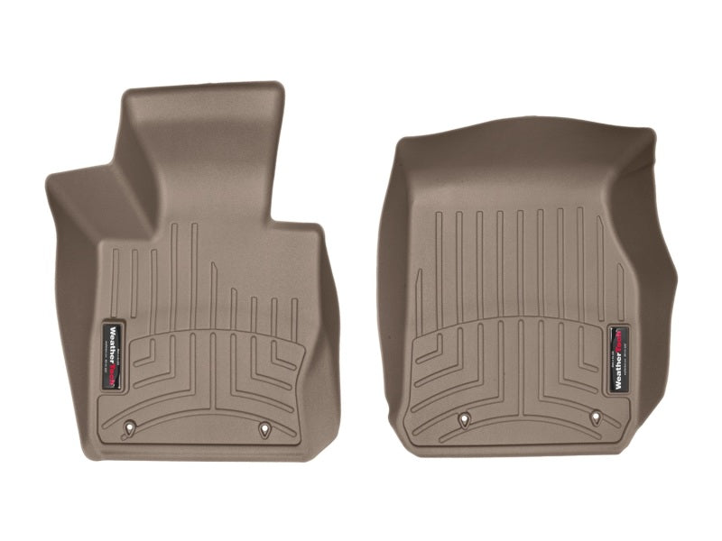 WeatherTech 2014+ BMW 2-Series Front FloorLiner - Tan - Graveyard Performance