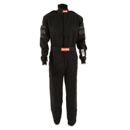 RaceQuip Black SFI-1 1-L Suit - XL
