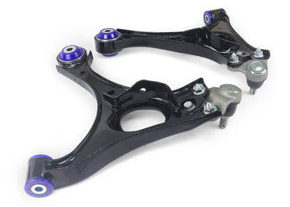 SuperPro 06 Honda Civic DX Front Lower Control Arm Set W/ Bushings - Graveyard Performance
