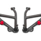 BMR 82-92 GM F-Body A-Arms Lower DOM Non-Adj Delrin Bushings Coilover - Black Hammertone
