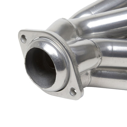 BBK 86-93 Mustang 5.0 Shorty Tuned Length Exhaust Headers - 1-5/8 Silver Ceramic - Graveyard Performance