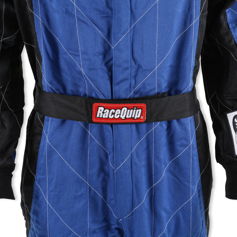 RaceQuip Blue Chevron-5 Suit SFI-5 - 2XL - Graveyard Performance