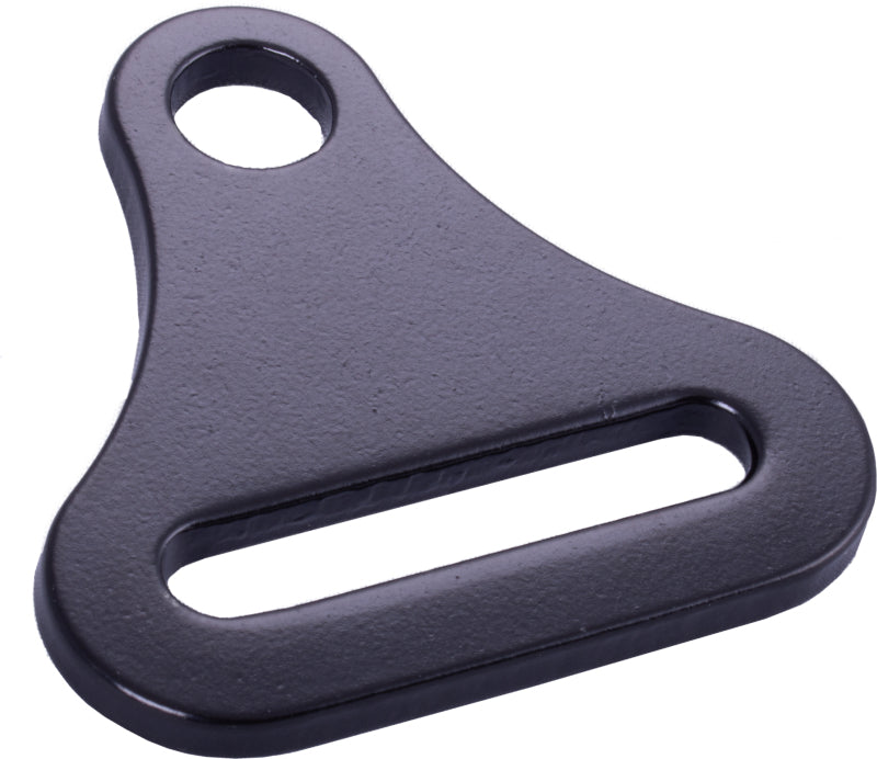 RaceQuip Long Reach Bolt On End Seat Belt Mounting Hardware / 2 or 3 In. Belts / Forged Steel- Blk - Graveyard Performance