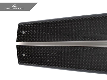 AutoTecknic Dry Carbon Fiber Side Sill Set - F97 X3M | F98 X4M - Graveyard Performance