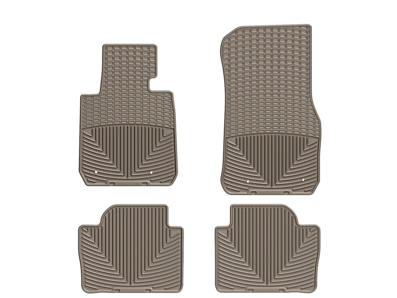 WT Rubber Mats - Front - Tan - Graveyard Performance