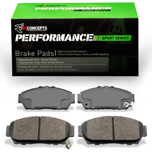 R1 93-01 Honda Civic Coupe Front Performance Sport Brake Pads