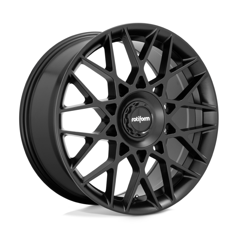 Rotiform R165 BLQ-C Wheel 19x8.5 5x112/5x120 35 Offset Concial Seats - Matte Black