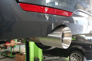 Active Autowerke F3X 340i | 440i Performance Valved Rear Exhaust GEN 2 w CARBON over brushed tips