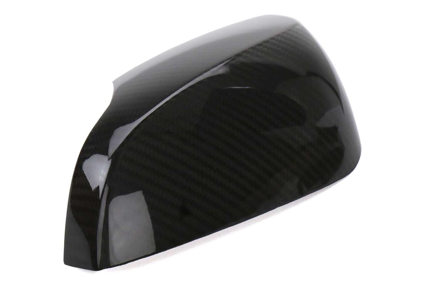 OLM Dry Carbon Fiber Mirror Covers (with Turn Signal Hole) - Gloss Carbon Fiber - 2015-2021 Subaru WRX / STI (With Turn Signal Holes) - Graveyard Performance