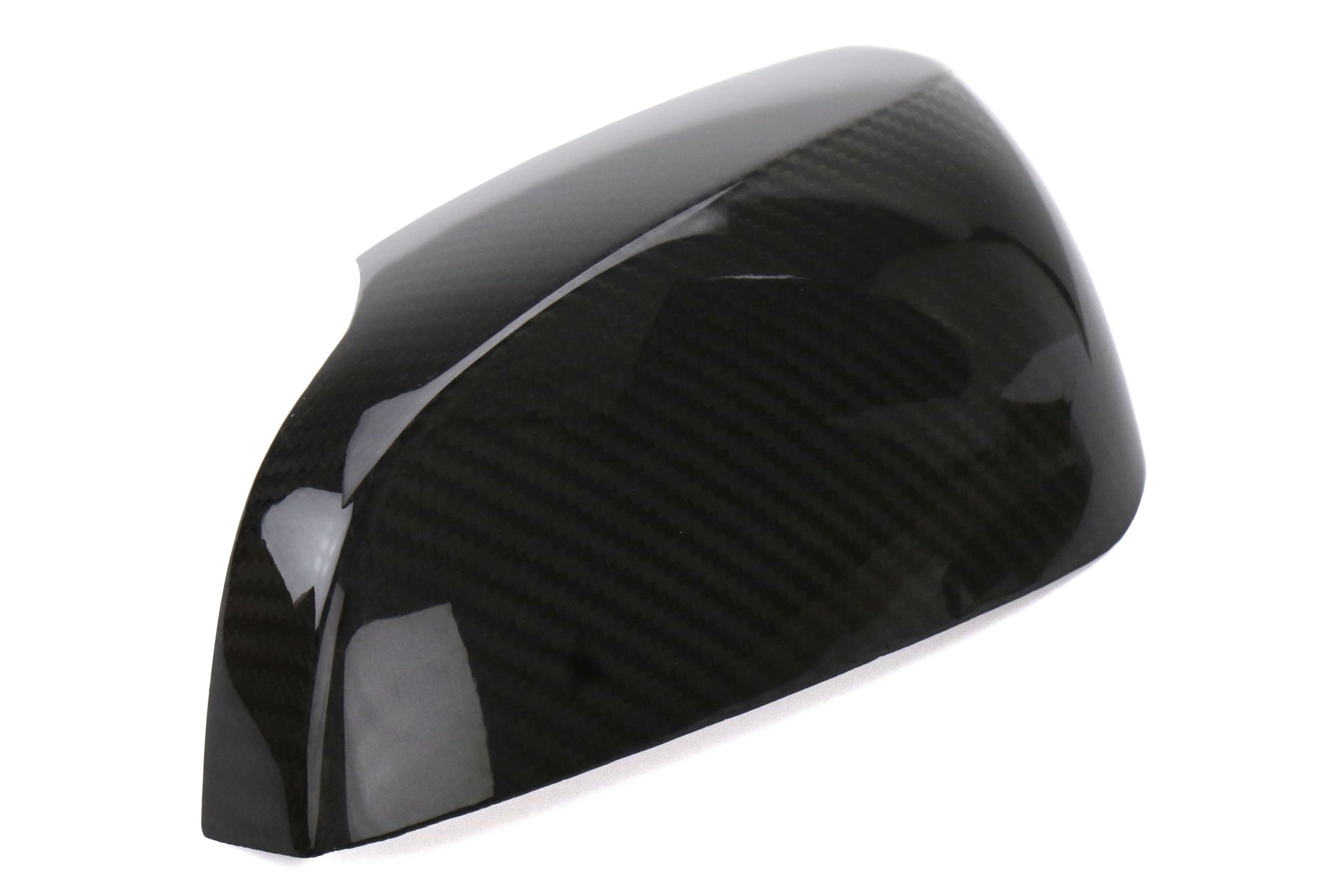 OLM Dry Carbon Fiber Mirror Covers (with Turn Signal Hole) - Gloss Carbon Fiber - 2015-2021 Subaru WRX / STI (With Turn Signal Holes) - Graveyard Performance