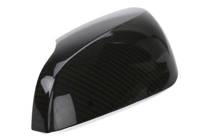 OLM Dry Carbon Fiber Mirror Covers (with Turn Signal Hole) - Gloss Carbon Fiber - 2015-2021 Subaru WRX / STI (With Turn Signal Holes) - Graveyard Performance
