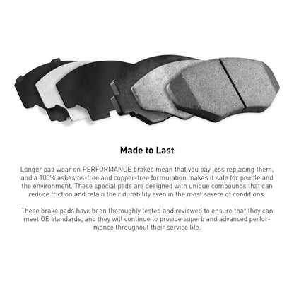 R1 04-22 Volvo V50 Front Performance Sport Brake Pads