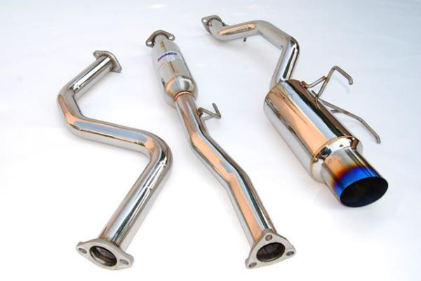 Invidia 92-99 Honda Civic EX/SI Models Only Coupe 60mm (101mm tip) Titanium Tip Cat-Back Exhaust - Graveyard Performance