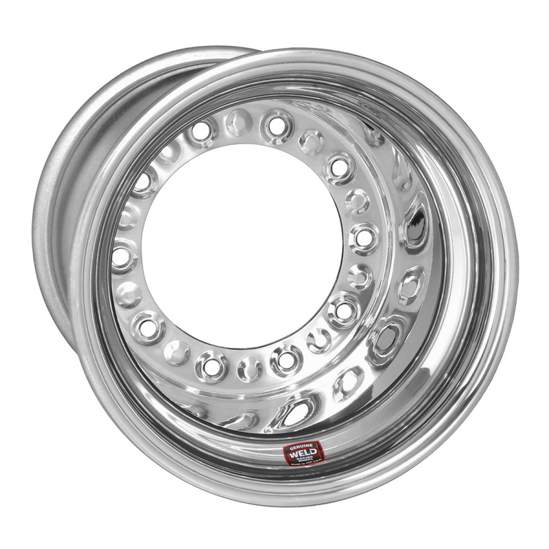 Weld Wide 5 HS Direct Mount 15x10 / 5x10.25 BP / 3in. BS Polished Assembly - No Beadlock - Graveyard Performance