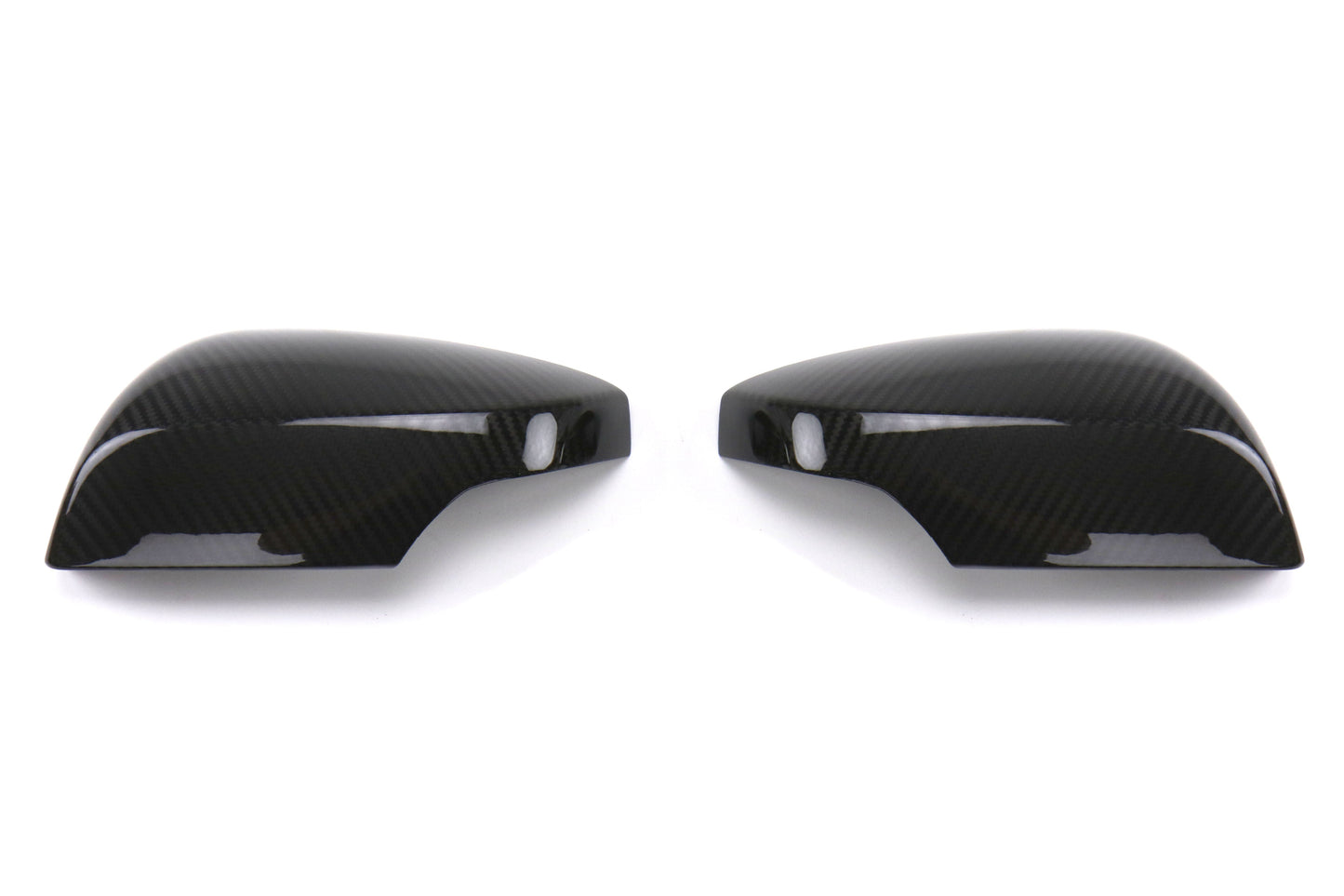 OLM Dry Carbon Fiber Mirror Covers (with Turn Signal Hole) - Gloss Carbon Fiber - 2015-2021 Subaru WRX / STI (With Turn Signal Holes) - Graveyard Performance