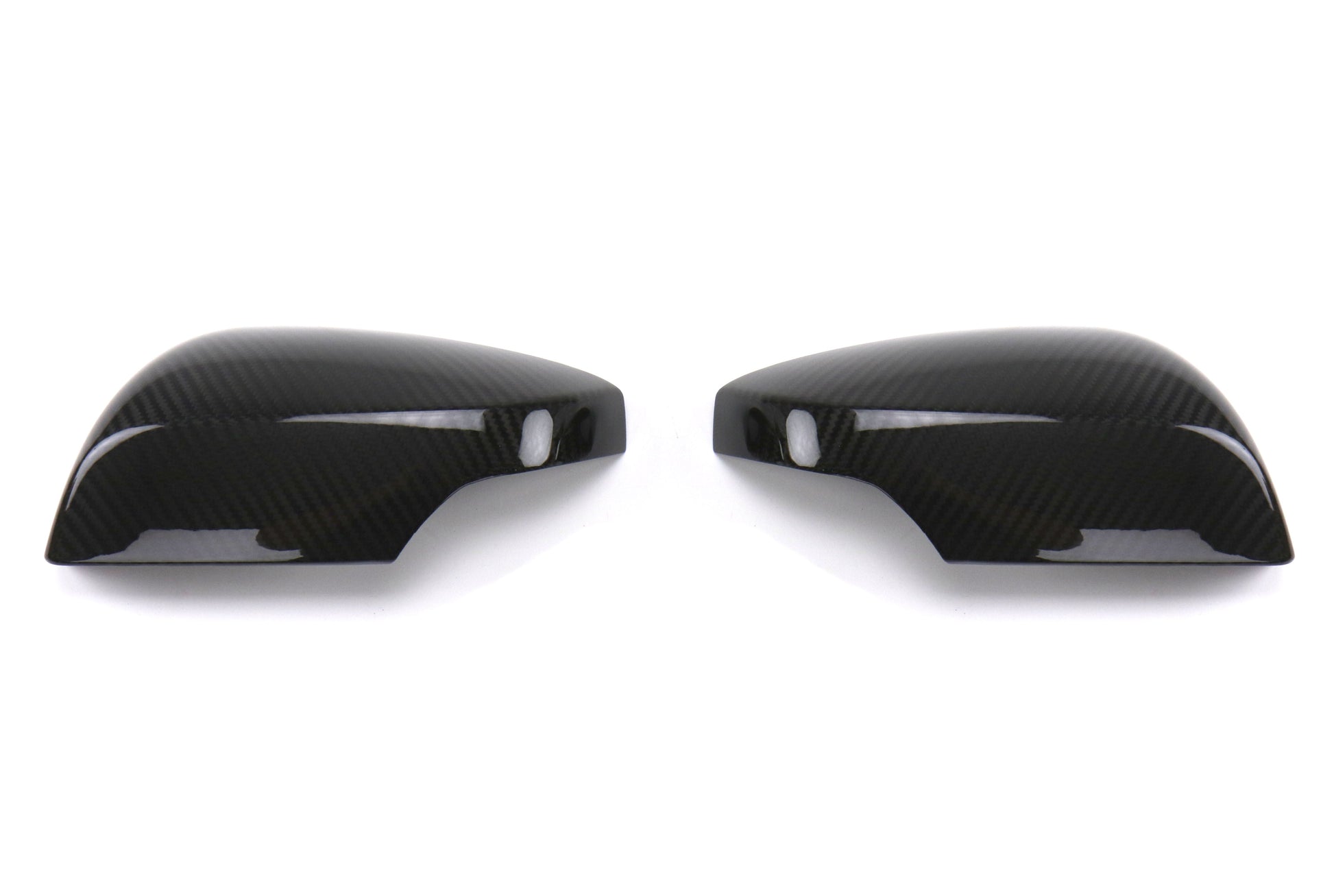 OLM Dry Carbon Fiber Mirror Covers (with Turn Signal Hole) - Gloss Carbon Fiber - 2015-2021 Subaru WRX / STI (With Turn Signal Holes) - Graveyard Performance