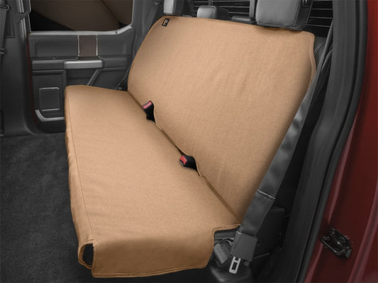 WeatherTech 07-12 Acura MDX / 02-06 Audi S4 / 10-15 Chevy Silverado 1500 Tan Rear Seat Protector - Graveyard Performance