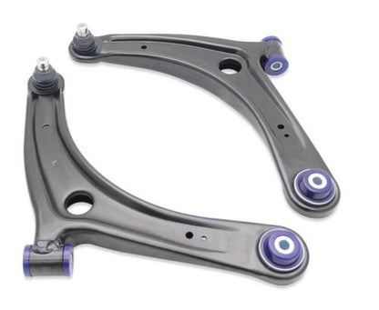 SuperPro 2008 Mitsubishi Lancer GTS Front Lower Control Arm Set w/ Bushings - Graveyard Performance