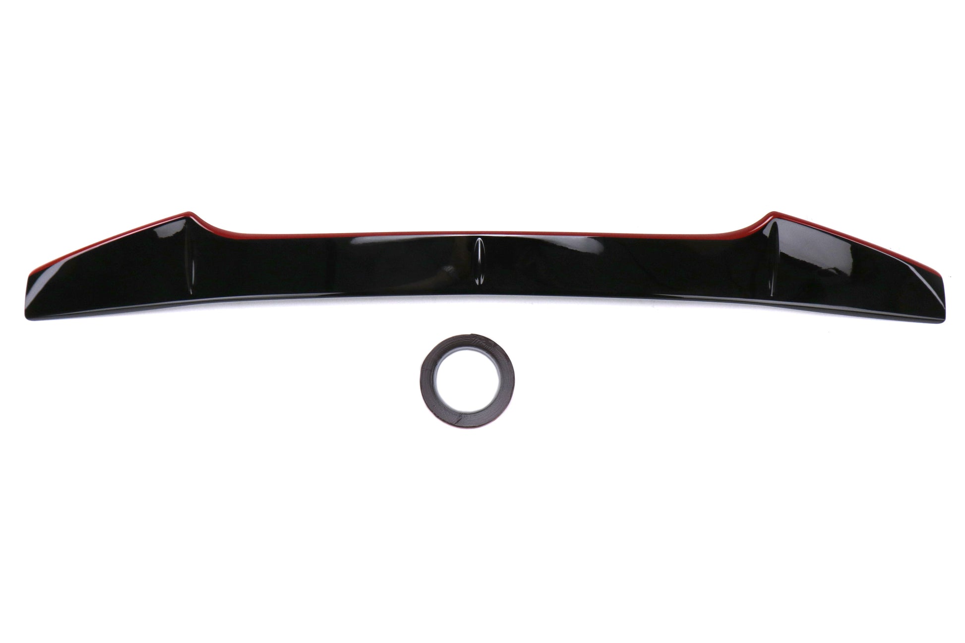 OLM RS Style Redline Gurney Flap for STI Spoiler - 2015-2021 Subaru WRX / STI - Graveyard Performance
