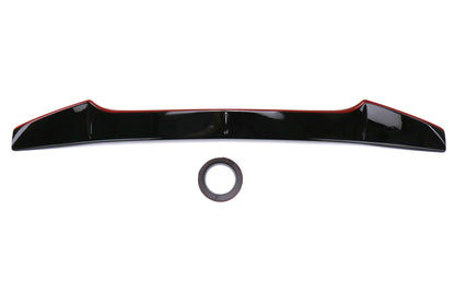 OLM RS Style Redline Gurney Flap for STI Spoiler - 2015-2021 Subaru WRX / STI - Graveyard Performance