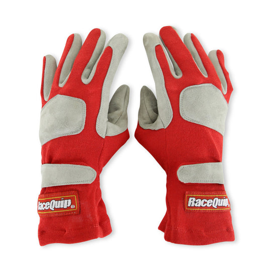 RaceQuip Red 1-Layer SFI-1 Glove - Small