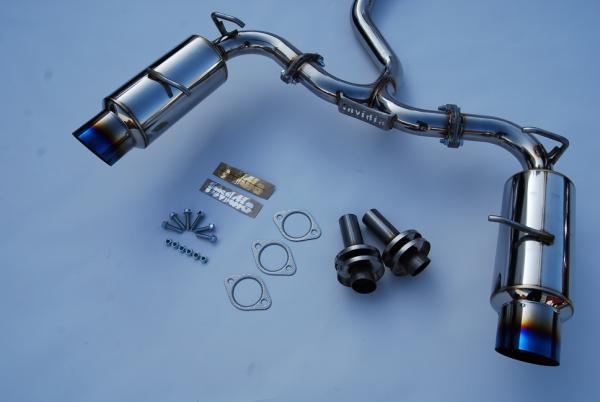 Invidia 12 Scion FRS/BRZ 60mm N1 Ti-Tip Cat- Back Exhaust - Graveyard Performance