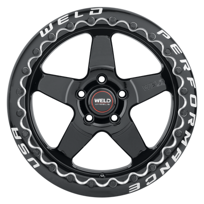 Weld S905 17x10 Ventura Beadlock 5x114.3 ET49 BS7.42 Gloss Black 78,1 - Graveyard Performance
