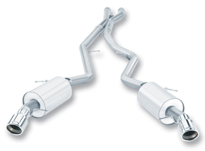 Borla 07-08 BMW 335i Coupe/Sedan Aggressive Catback Exhaust System - Graveyard Performance