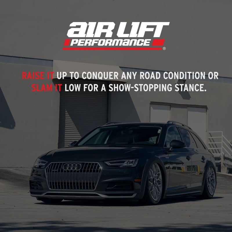 Air Lift Performance 09-16 Audi A4 Quattro & FWD S4/RS4 Front Air Suspension Kit - Graveyard Performance