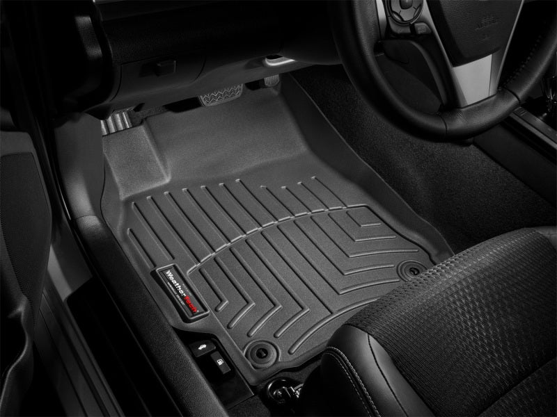 WeatherTech 05-11 Audi A6/S6 Front FloorLiner - Black - Graveyard Performance