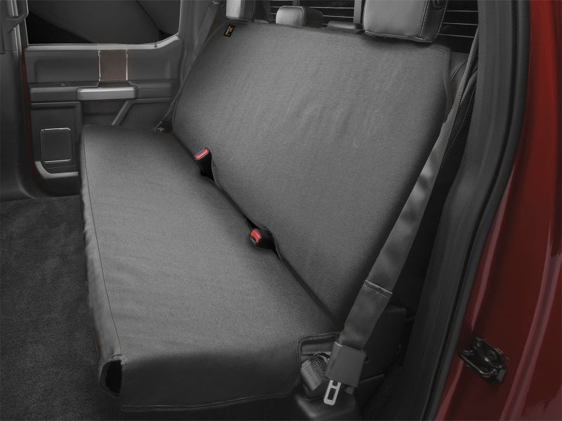 WeatherTech 07-12 Acura MDX / 02-06 Audi S4 / 10-15 Chevy Silverado 1500 Black Rear Seat Protector - Graveyard Performance