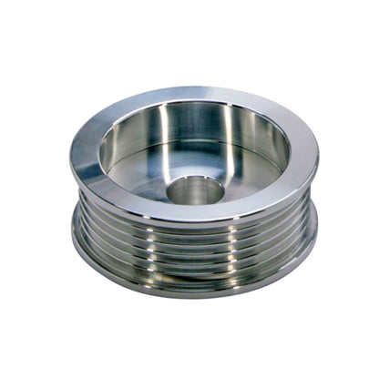 BBK 94-95 Mustang 5.0 Underdrive Pulley Kit - Lightweight CNC Billet Aluminum (3pc) - Graveyard Performance